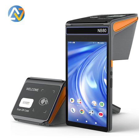 DUMMY - Terminal POS portátil  NB80 de 8 pulgadas con Android 13 GMS y NFC